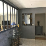 CRÉATION D’UNE VERRIÈRE + ENDUIT LUCE