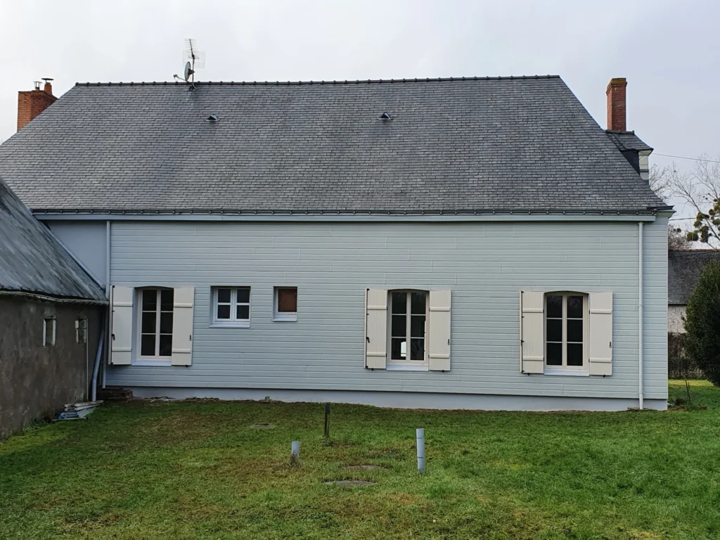 Après - ITE Finition Bardage