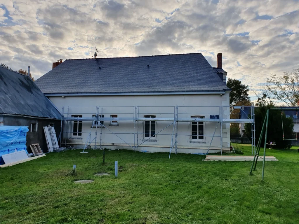 Avant - ITE Finition Bardage