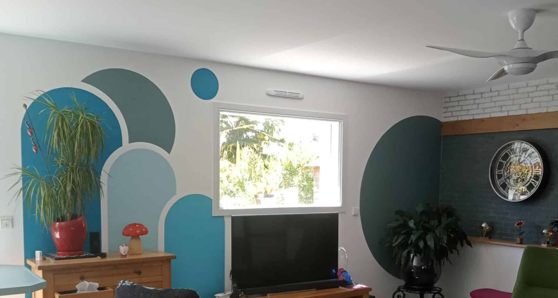 Peinture décorative Salon