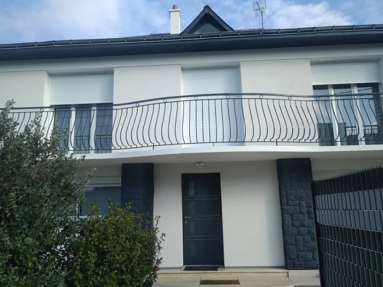 Balcon, poutre et façade peinture imperméabilisation